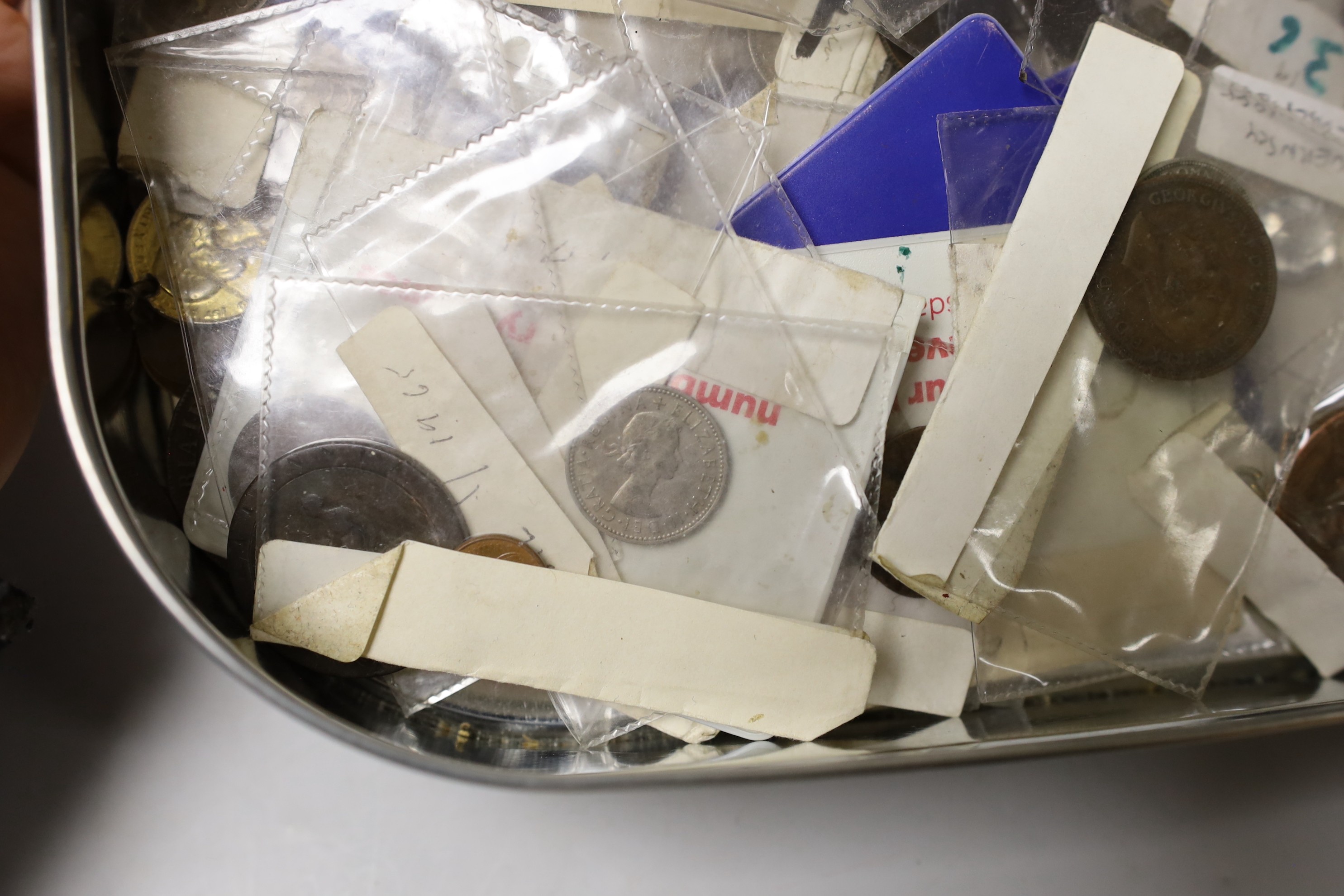 A group of assorted World coins and commemorative medals, 18th-20th century